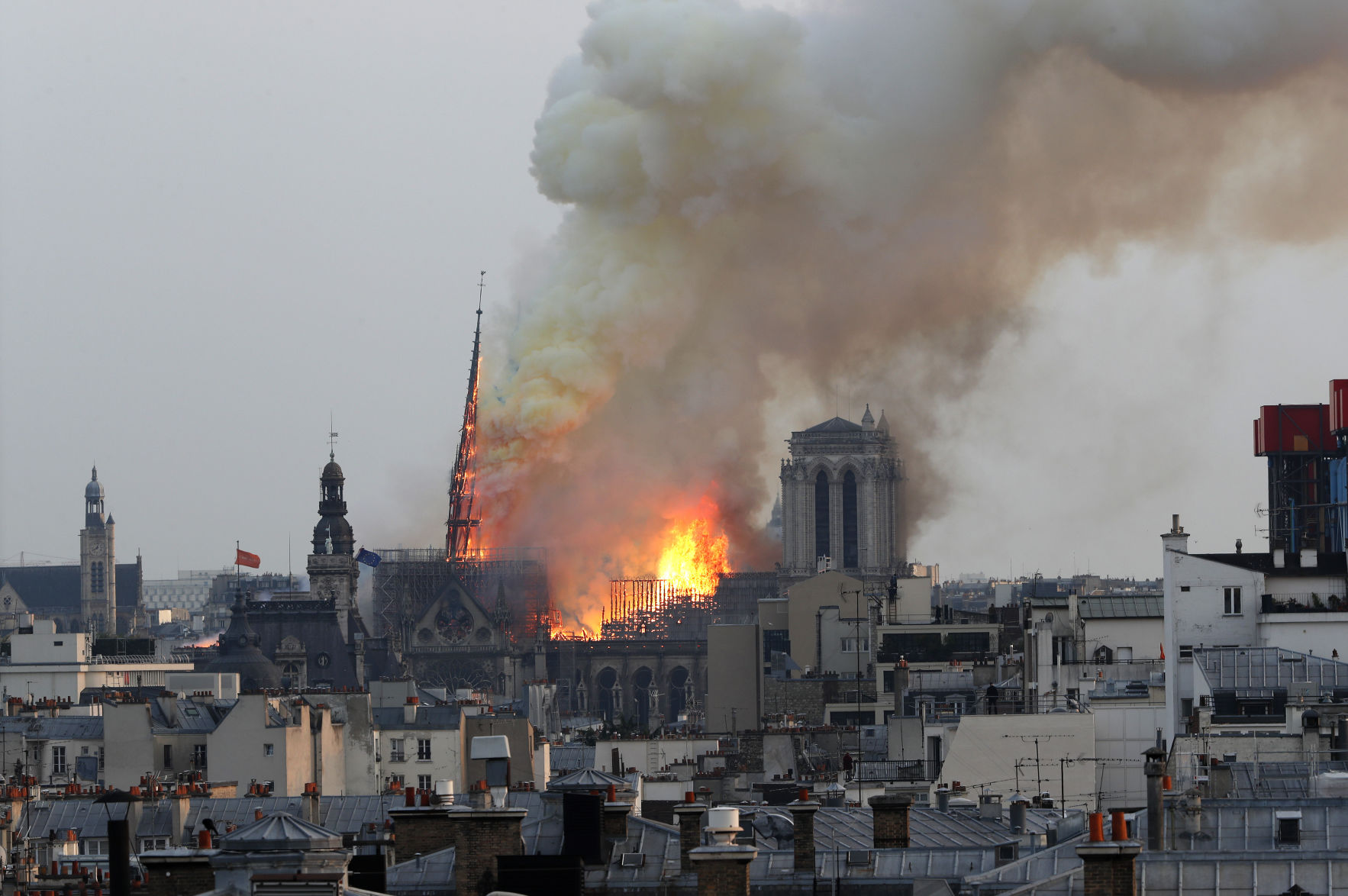 France Notre Dame Fire